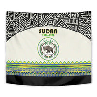 Sudan 1956-1970 Tapestry With African Pattern - Wonder Print Shop
