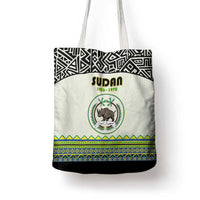 Sudan 1956-1970 Tote Bag With African Pattern - Wonder Print Shop
