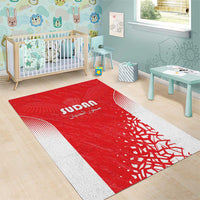 Sudan Football Area Rug Come On Falcons of Jediane - Wonder Print Shop