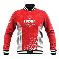 Custom Sudan Football Baseball Jacket Come On Falcons of Jediane - Wonder Print Shop