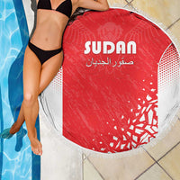 Sudan Football Beach Blanket Come On Falcons of Jediane - Wonder Print Shop