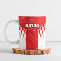 Custom Sudan Football Ceramic Mug Come On Falcons of Jediane - Wonder Print Shop