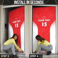 Sudan Football Door Cover Come On Falcons of Jediane - Wonder Print Shop