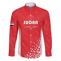 Custom Sudan Football Family Matching Off The Shoulder Long Sleeve Dress and Hawaiian Shirt Come On Falcons of Jediane - Wonder Print Shop