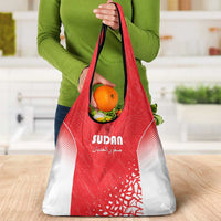 Sudan Football Grocery Bag Come On Falcons of Jediane - Wonder Print Shop