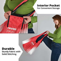 Sudan Football Grocery Bag Come On Falcons of Jediane - Wonder Print Shop