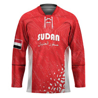 Custom Sudan Football Hockey Jersey Come On Falcons of Jediane - Wonder Print Shop
