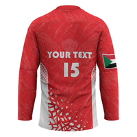 Custom Sudan Football Hockey Jersey Come On Falcons of Jediane - Wonder Print Shop