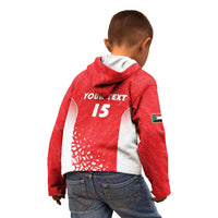 Custom Sudan Football Kid Hoodie Come On Falcons of Jediane - Wonder Print Shop