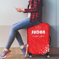 Sudan Football Luggage Cover Come On Falcons of Jediane - Wonder Print Shop
