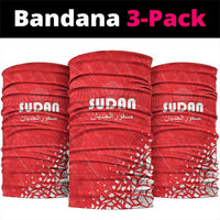 Sudan Football Neck Gaiter Come On Falcons of Jediane LT15