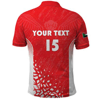 Custom Sudan Football Polo Shirt Come On Falcons of Jediane - Wonder Print Shop