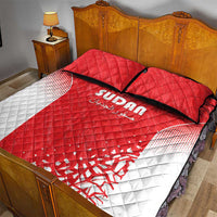 Sudan Football Quilt Bed Set Come On Falcons of Jediane - Wonder Print Shop