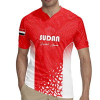 Custom Sudan Football Rugby Jersey Come On Falcons of Jediane - Wonder Print Shop