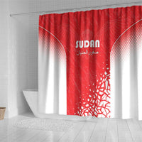 Sudan Football Shower Curtain Come On Falcons of Jediane - Wonder Print Shop