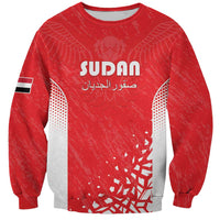 Custom Sudan Football Sweatshirt Come On Falcons of Jediane - Wonder Print Shop