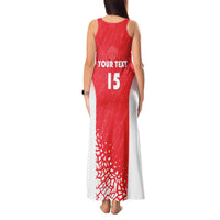 Custom Sudan Football Tank Maxi Dress Come On Falcons of Jediane - Wonder Print Shop
