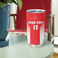 Custom Sudan Football Tumbler Cup Come On Falcons of Jediane - Wonder Print Shop