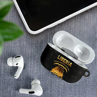 Liberia Vai Syllabary Heritage AirPods Case National Emblem Golden Style - Wonder Print Shop