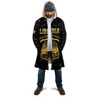 Personalized Liberia Vai Syllabary Heritage Cloak National Emblem Golden Style - Wonder Print Shop