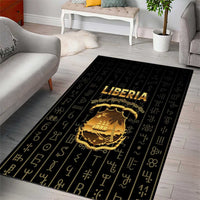 Liberia Vai Syllabary Vertical Pattern Area Rug - Wonder Print Shop