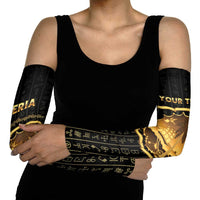 Personalized Liberia Vai Syllabary Vertical Pattern Arm Sleeves - Wonder Print Shop
