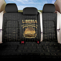 Liberia Vai Syllabary Vertical Pattern Back Car Seat Cover - Wonder Print Shop