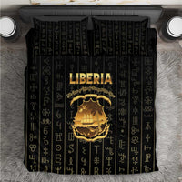 Liberia Vai Syllabary Vertical Pattern Bedding Set - Wonder Print Shop