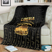 Liberia Vai Syllabary Vertical Pattern Blanket - Wonder Print Shop
