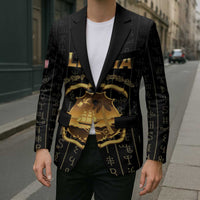 Personalized Liberia Vai Syllabary Vertical Pattern Blazer - Wonder Print Shop