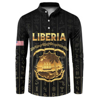 Personalized Liberia Vai Syllabary Vertical Pattern Button Sweatshirt - Wonder Print Shop
