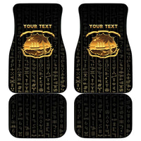 Personalized Liberia Vai Syllabary Vertical Pattern Car Mats - Wonder Print Shop