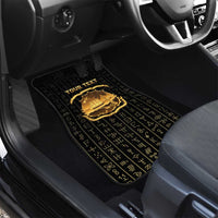Personalized Liberia Vai Syllabary Vertical Pattern Car Mats - Wonder Print Shop