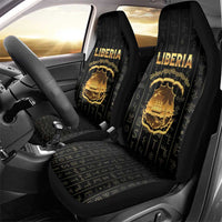 Liberia Vai Syllabary Vertical Pattern Car Seat Cover - Wonder Print Shop