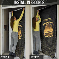 Personalized Liberia Vai Syllabary Vertical Pattern Door Cover - Wonder Print Shop