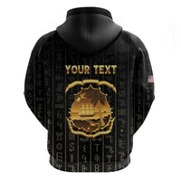 Personalized Liberia Vai Syllabary Vertical Pattern Hoodie - Wonder Print Shop