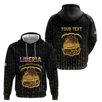 Personalized Liberia Vai Syllabary Vertical Pattern Hoodie - Wonder Print Shop