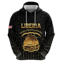 Personalized Liberia Vai Syllabary Vertical Pattern Hoodie - Wonder Print Shop