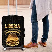 Liberia Vai Syllabary Vertical Pattern Luggage Cover - Wonder Print Shop
