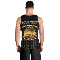Personalized Liberia Vai Syllabary Vertical Pattern Men Tank Top - Wonder Print Shop