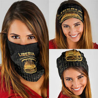Liberia Vai Syllabary Vertical Pattern Neck Gaiter - Wonder Print Shop