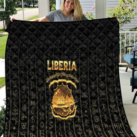 Liberia Vai Syllabary Vertical Pattern Quilt - Wonder Print Shop