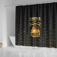 Liberia Vai Syllabary Vertical Pattern Shower Curtain - Wonder Print Shop