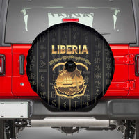Liberia Vai Syllabary Vertical Pattern Spare Tire Cover - Wonder Print Shop