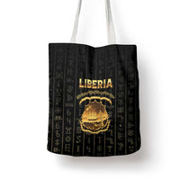 Liberia Vai Syllabary Vertical Pattern Tote Bag - Wonder Print Shop