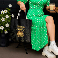 Liberia Vai Syllabary Vertical Pattern Tote Bag - Wonder Print Shop
