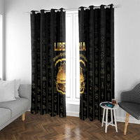 Liberia Vai Syllabary Vertical Pattern Window Curtain - Wonder Print Shop