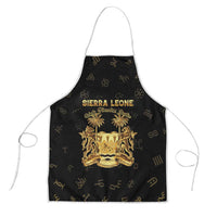 Sierra Leone Vai Syllabary Heritage Apron National Emblem Golden Style - Wonder Print Shop