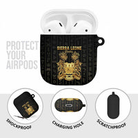 Sierra Leone Vai Syllabary Vertical Pattern AirPods Case - Wonder Print Shop