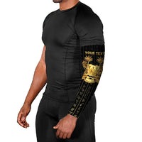 Personalized Sierra Leone Vai Syllabary Vertical Pattern Arm Sleeves - Wonder Print Shop